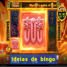 ideias de bingo para o natal